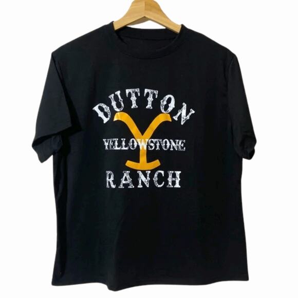 Yellowstone Dutton Ranch Logo Women's XL Tee Shirt - Picture 2 of 4